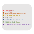 ecg limb clips